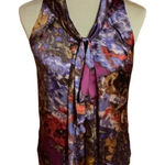 Adiva dressy bright watercolor sleeveless blouse Photo 0