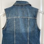 Mossimo Supply Co Mossimo Women’s Distressed Denim Vest Size S Photo 6