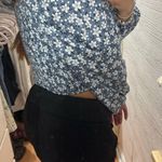 The Copper Closet  Cropped Long Sleeve Balloon Sleeve  Photo 1