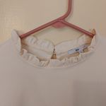 BlaShe Size Large L Cream Pink Lace 3/4 Sleeve Preppy Cute Chic Frilly Darling Photo 6