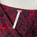 Free People Women's L  Tabitha Mini Dress Floral Print Smocked Casual Party Dress Photo 4