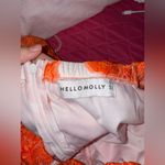 Hello Molly  NWOT Orange Mini Dress Size USA SMALL Photo 2