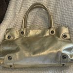 Betsey Johnson Betsy Johnson gold Women's Bag with Peace and love Symbol Photo 4