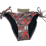 J.Crew String Hipster Full Coverage Ruffle Swim Bikini Bottom Liberty Pink XS Photo 1