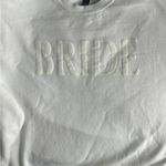 BRIDE white pullover Size L Photo 1