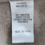 Doe & Rae  Tan Oversized Pullover NWT Size Small Tan Oversized Sweatshirt Photo 8