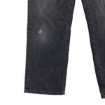 Madewell Low Slung Straight Jeans in Kent Wash Black Size 28 Photo 5