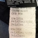 3x1 NYC Women's Blue High Rise Frayed Raw Hem Skinny Denim Jeans Pants Size 28 Photo 4