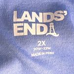 Lands' End Lands‎ End Polo Shirt Blue 2X Photo 5