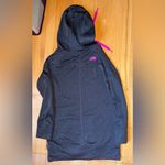 The North Face Pink and Gray Tunic Hoodie Photo 1