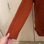 A New Day  rust orange sweater size M Photo 2