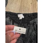 Versona Coco + Jaimeson  Silver and Black Mini Dress Long Puffy Sleeve New Medium Photo 3