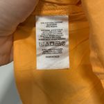 Loft  ORANGE BLOUSE GATHERED WAIST SMALL NEW WITH TAGS SHORT SLEEVE Photo 4