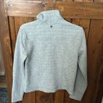 prAna Quilted Hadley Sweatshirt Jacket Full Zip Front Cotton Gray, Size S Photo 3