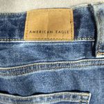 American Eagle Mom Jean 4 Stretch Crop Ankle Denim Mid Rise Trendy Y2K Summer Photo 3