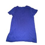 PINK - Victoria's Secret  Royal Blue V-Neck Tee Photo 4