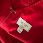 Laundry by Shelli Segal Wide Leg Belted Jumpsuit, Poppy Red, Size 16 New w/Tag Photo 7