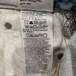 Levi's Levi’s Sz 25 Skirt Blue Jean Denim A Line Ridged Flat Front Short Mini Women’s Photo 8