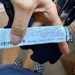 ZARA Navy Blue Floral Lace Button Down Blouse Photo 3