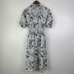 Jason Wu Blurred Poplin Belted Shirt Dress Blue Size 4 Photo 7