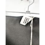 By Malene Birger Wick Curved Side Slit Black Satin Maxi Skirt Size 36 NWT Photo 7