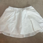 Garage White Skort Photo 0