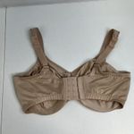 Wacoal  36DDD Bra Beige Bodysuede Seamless Full Figure 85185 Underwire Smooth Photo 5