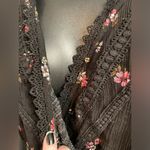 American Rag  Cie black floral mini dress Photo 3