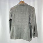 Doncaster  100% Woven Silk Button Jacket in Black White Size‎ 8 Petite Photo 2