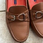 RALPH LAUREN COLLECTION DASITA Tan Leather Driver Loafer Moccasin Shoes Size 5.5 Photo 3