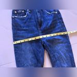 Pistola baggy jeans, dark denim, distressed high waist zip bottom size 23 Photo 13