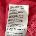 Free People  Brookside Oversized Sweater Pink Lightning Size Medium large Boho Photo 6