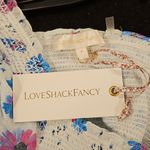 Love Shack Fancy ๐๐ Miri Midi Dress ~ Deep Cotton Candy 1000% Cotton Size P NWT Photo 13