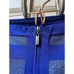 Guess Y2k  By Marciano Blue Shimmery Bandage Dress XS Stretchy Bodycon Cocktail Photo 2