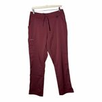 Healing Hands  Purple Label Tamara Scrub Pants Wine Burgundy Size L 6-Pocket 9181 Photo 10