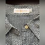 Tory Burch chevron print blouse. Size 6 Photo 5