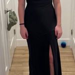 Revelry Bridesmaid Dress Black Size 8 Photo 0