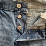 Hollister Juniors Size 11 Button Fly Blue Jeans Distressed Photo 4