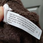 Auden NWT Women's Plus Size 4X Brown Fleece Fuzzy Cozy Sweater Knit Shorts Photo 4