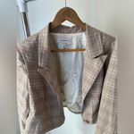 Good American Good‎ American Plaid Brown/White Set Size 3 Photo 3