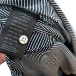 Faithfull the Brand Vinci Tie-Front Dress Cut Out Striped Navy Blue Size US 6 Photo 13