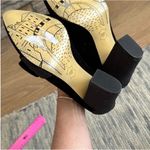 Bella Vita  Women's Black Velvet Heels with Bow Photo 10