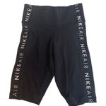 NIKE AIR‎ Black Biker Shorts Side Stripe Extra Small Size XS Photo 0