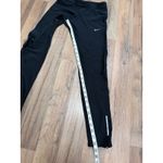 Nike  Dri-Fit Black Running Tights‎ Reflective Zip Leggings M Photo 9