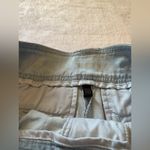 White House | Black Market  Blue Cargo Shorts with Tie-Belt Photo 1