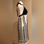 Forever 21 A- List By Wrapper Black and White Retro Style Halter Dress Size M Photo 2