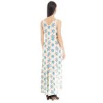 Paco Rabanne v neck floral print maxi with pearl snaps down the front size 34 Photo 1
