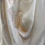 Talbots Vintage  Silk Satin Ivory Jacket Photo 9