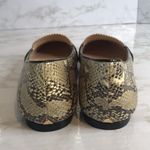 Loeffler Randall  Blaise Snakeskin Loafers ballerina Flats size 9.5 Photo 6