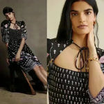 Anthropologie  Dasha Smocked Midi Dress Size XS NWOT $180 Photo 8